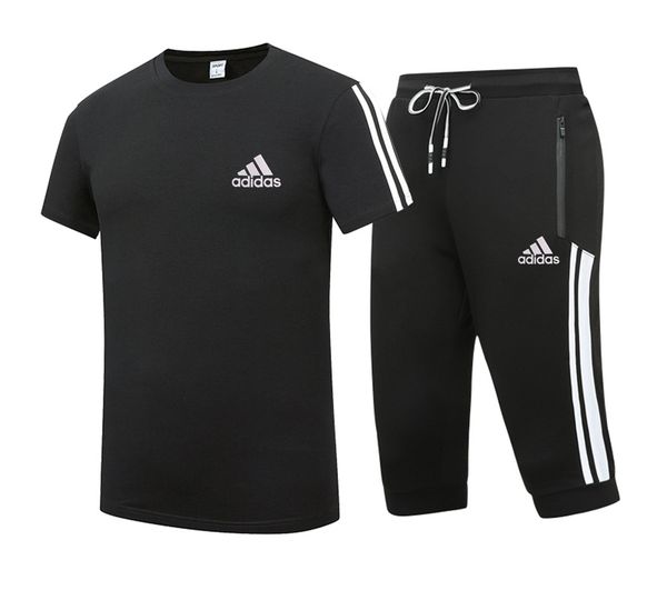 

mens summer clothing men print sport tracksuit hoodies + knee length shorts casual tracksuit short sleeves mens suits plus size l-5xl, Gray