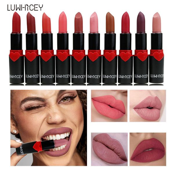 

matte lipstick waterproof lip gloss long lasting colorful lipstick set makeup cosmetics set maquiagem profissional completa