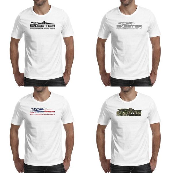 

mens skeeter performance bass fishing boats fashion t shirt design make a cotton shirts humorous short sleeve tees american flag, White;black