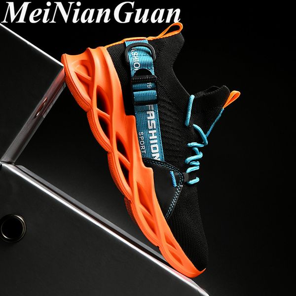 

platforms sneakers men large size flat sports shoes man blade running shoes air teenage shoe spring autumn men's sport shoe a7
