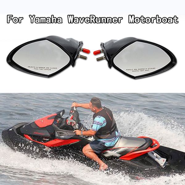 

1pc waverunner motorboat lh & rh mirror set for yamaha 2005 2006 2007 2008 2009 vx 110 deluxe mirrors motorcycle accessories
