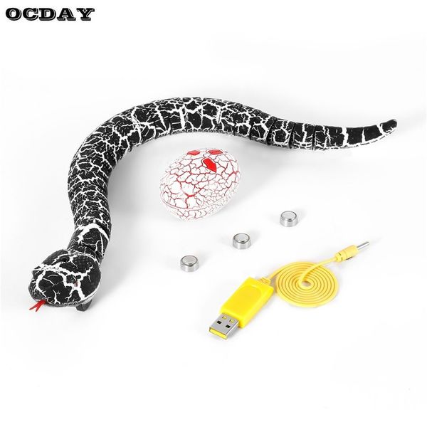 

ocday rc змея и яйцо эмоция контроль гремучая змея животное трюк ужасающий озорство игрушки для детей смешные новинка подарок новый горячий