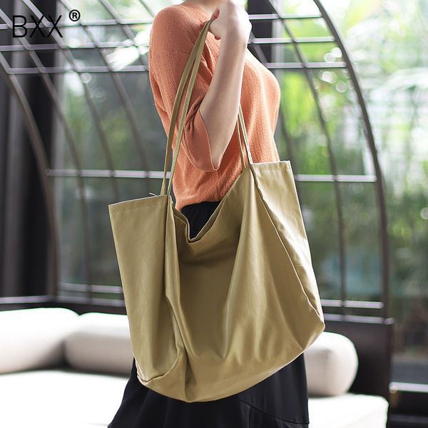 

bxx] 2020 женщины мягкая кожа pu сумка totes леди повседневная сумка плеча покупки сумки женский коммуникатор корейской моды hk617