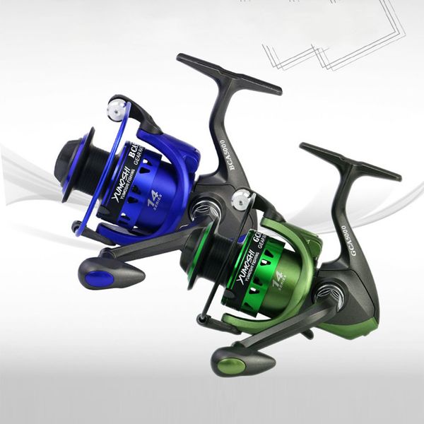 

spinning fishing reel for fresh/salt water carp casting baiting metal spool fishing tackle reels