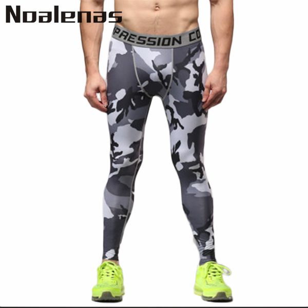 

summer tight long pants camouflage pants exercise quick-drying fitness male breathable comfortable toursers skinny leggings, Black