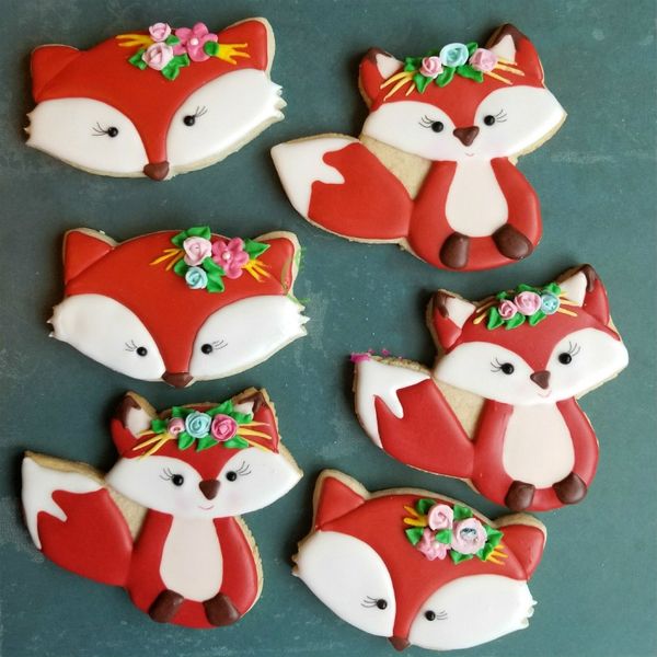 

keniao fox cookie cutter woodland животных fondant / хлеб / сэндвич / бисквит cutter для детей - 8,1 x 8,7 cm - нержавеющая сталь другие bak