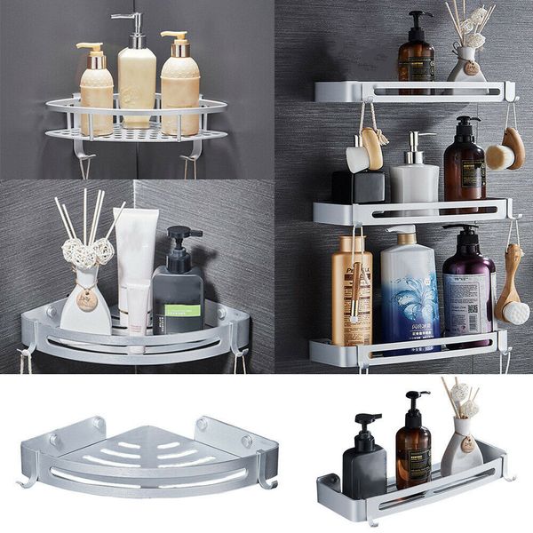 

bathroom shelf storage rack hooks kitchen home decoration corner shower shelf storage rack accessories