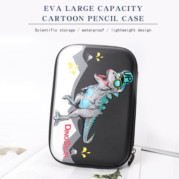 

3d dinosaur pencilcase hardeva cool large size school students pencil case for boys