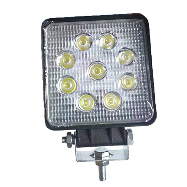 

truck led middle net headlamp cross country spotlight ceiling lamp 27w working light excavator forklift engineering light 12v80v general pur