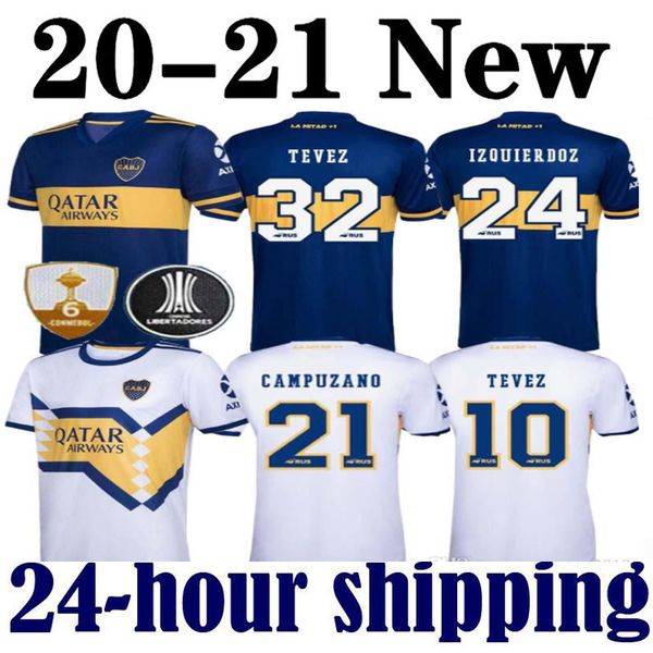 

2020 2021 boca juniors soccer jersey home away 20 21 boca juniors tevez maradona moura abila reynoso de rossi jrs sports football shirt, Black;yellow