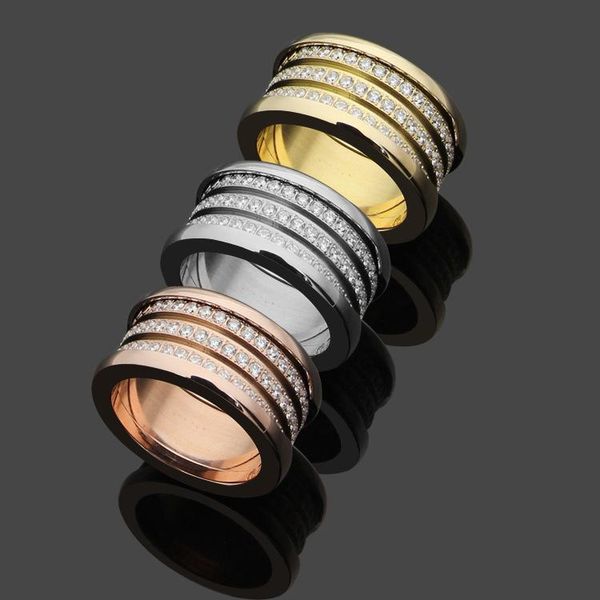 

2020 дизайнер ювелирных изделий оптовой screw шаблон алмазного полные бриллиантовое кольцо finger лицо шестерня кольцо 18k золотое кольцо, Silver