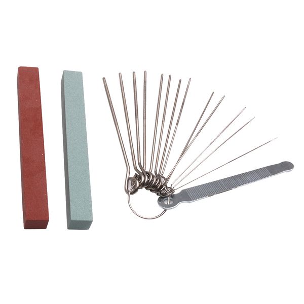 

guitar maintenance tool frets nut file & 2 grinding sanding stone