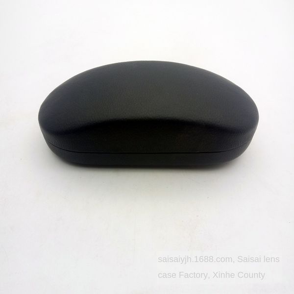 

black leather case case glasses box can be printed with leather sun glasses box