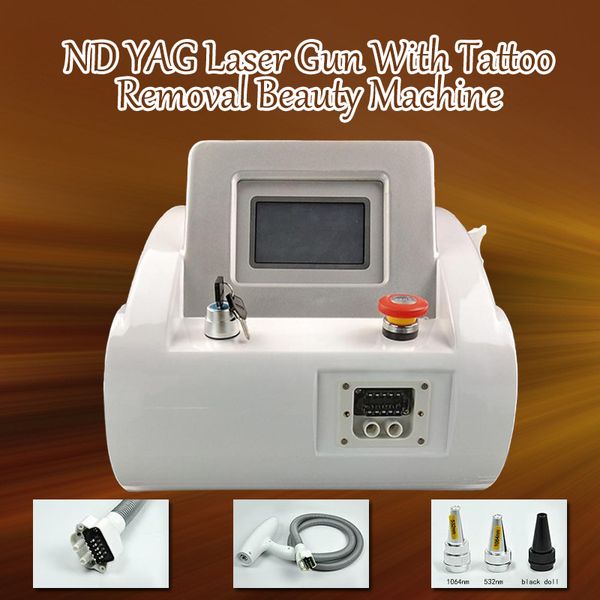 

q switch nd yag laser machine laser tattoo removal pigmentation treatment effective strong used spa equipment, Black