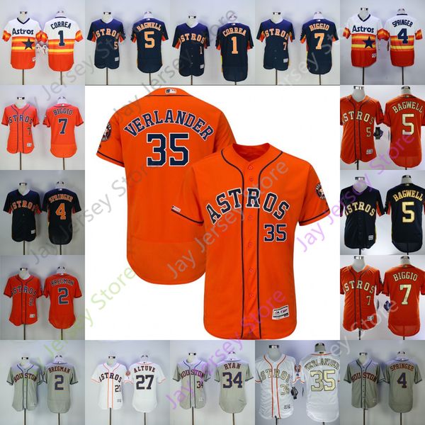 

discount jersey houston 34 nolan ryan 27 jose altuve 35 justin verlander white grey size m-3xl, Blue;black