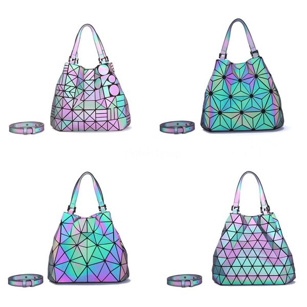 

2020 laser bags for women leather handbags luxury handbags women bags designer letter laser pvc shoulder tote bag sac a main #951