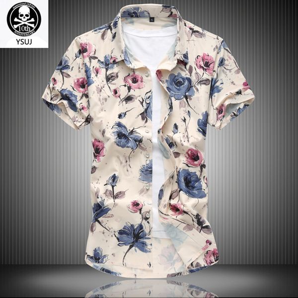 

summer mercerized cotton men's short sleeve shirt, White;black