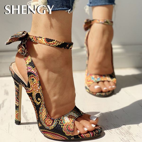 

summer women thin high heels pumps 10cm fish mouth bow not woman hollow out cross-tied pumps party wedding shoes cj191217, Black