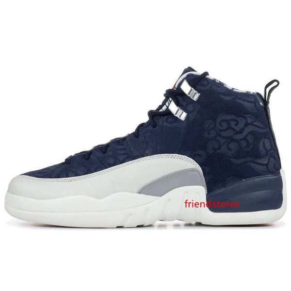 

12 12s cny chinese men and women basketball shoes wntr michigan gym red international flight jams mens sports sneakers designer
