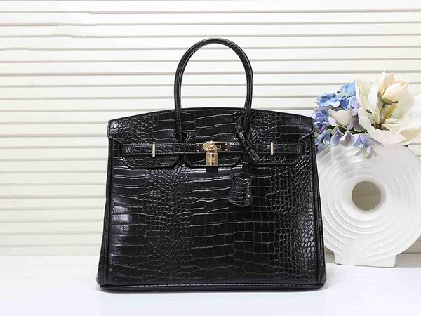 

аллигатор шаблон сумки женщины интернат пакет сумки 35 см pu большой емкости h серии мода сумки кошелек сумка fra стиль