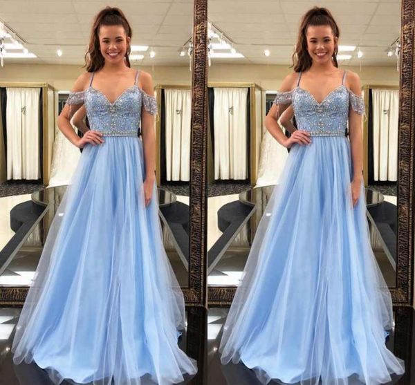 

новый сексуальный a line пром платья с открытыми плечами и кружевными рукавами длинные вечерние вечерние платья, Black