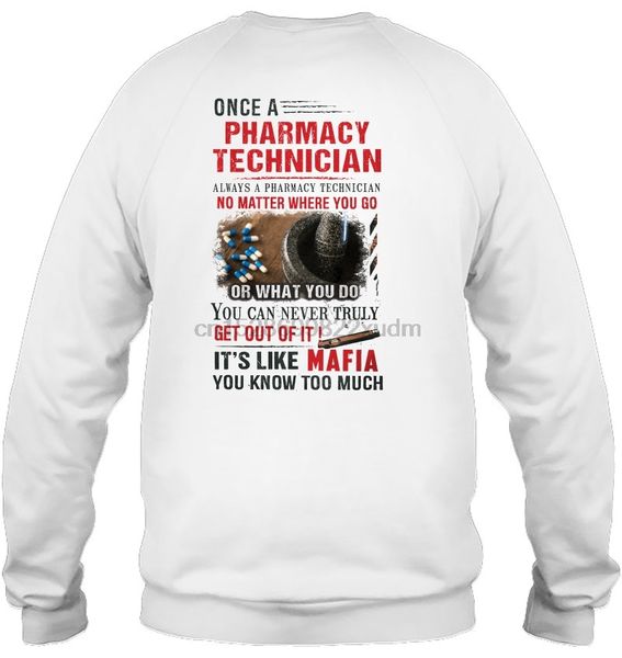 

men hoodie once a pharmacy technician always a pharmacy technician women streetwear, Black