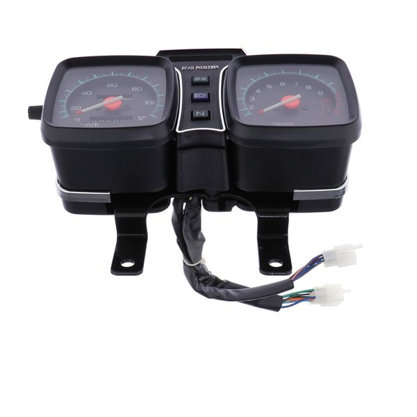 

12000rpm motorcycle tachometer speedometer odometer gauge meter for gs125