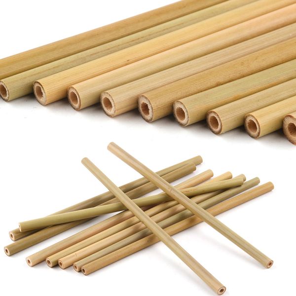

bamboo straws bamboo drinking straw reusable eco friendly handcrafted natural drinking straws and cleaning brush tc190416