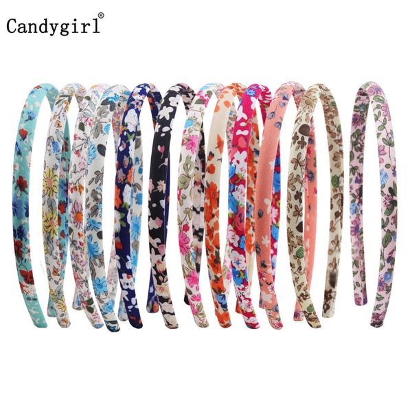 

240pcs flower diy ribbon hairband women girl covered hair accessories headpieces satin polyester jewelry headbands boho headwear