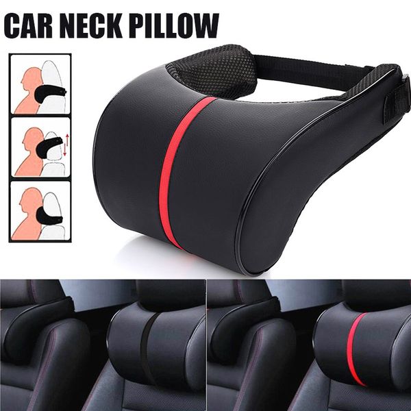 

pu leather car headrest car pillow neck protection cushion comfortable for auto