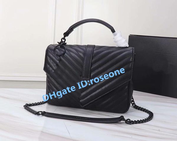 

High quality 1607 red black grey real leather lady 039 handbag gold ilver chain ingle houlder bag lady 039 oblique bag hipping