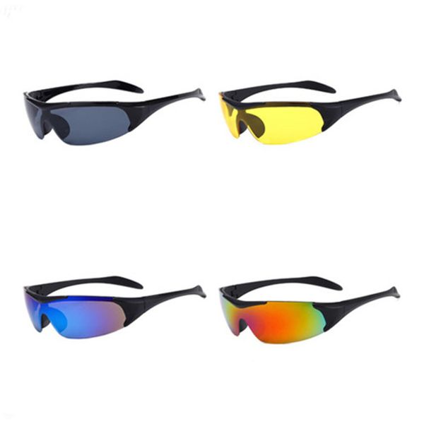 

fashion women & men outdoor sports sunglasses cycling siamese ultralight sun glasses goggles anti-uv spectacles windproof eyeglasses a, White;black