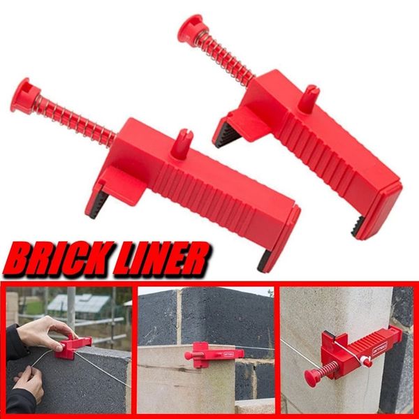 

20# 1 pair wire drawer brick liner runner bricklaying tool fixer for building construction