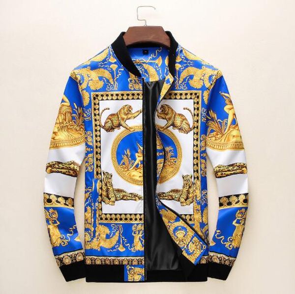 

mens versace euramerican mens конструктора вскользь пальто new дышащая светоотражающая куртка удобная вскользь куртка тонкой куртка бесплатн, Black;brown