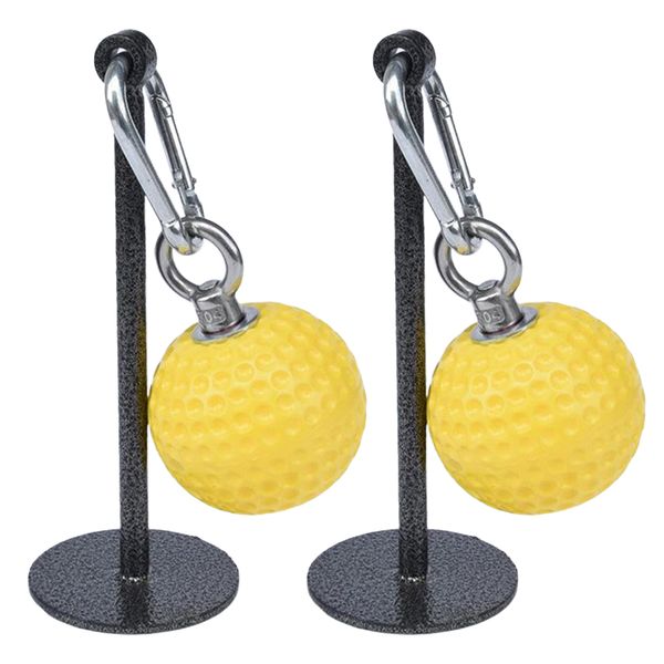 

2x fitness heavy arm trainer muscle grip ball blaster pull up power balls