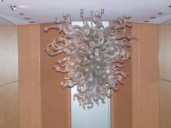 

modern art deco designed chihuly style hand blown glass chandelier light customized murano glass led ceiling chandelier for home decor
