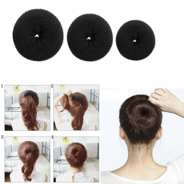 Fashion Women Magic Shaper Donut Hair Ring Bun Hair Accessories