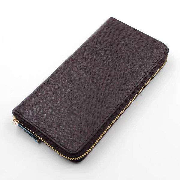 

long men wallet leather genuine purse standard fashion purse wholesale zipper moneybag coin pouch qqulg