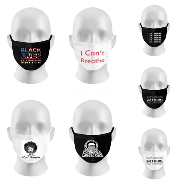 

wholesale designer letter face mask face mask ice silk thin cool masks can be washed section hanging ear masks sunscreen dustproof #848