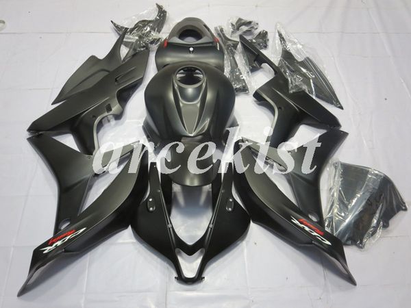 

4 gifts new abs full fairings kits fit for honda cbr600rr f5 2007 2008 07 08 bodywork set custom black