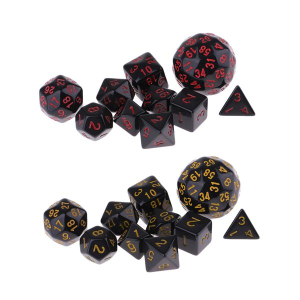 

20 packs polyhedral number board playing games for party ktv for dnd rpg mtg