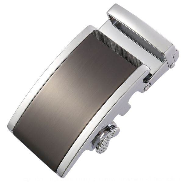 

batch buckle zinc alloy leather head trousers belt men's trousers head belt buckle ly87572, Slivery;black