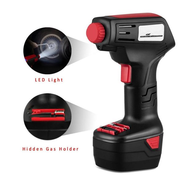 

новый pro воздушный компрессор беспроводной портативный компрессор электрический инфлятор портативный ручной насос с цифровой жк-стайлинг ав