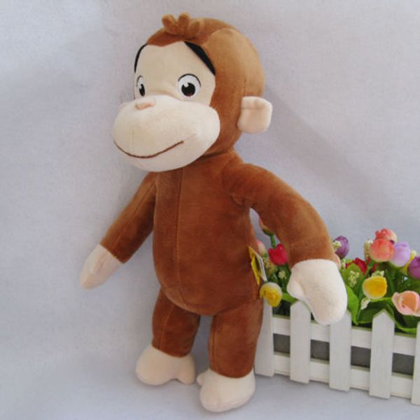 

12" curious george plush doll monkey plush toy new y200703