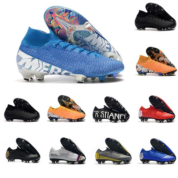 

mercurial mens low ankle football boots under the radar 13 12 elite fg soccer shoes neymar acc superfly xiii 360 fg soccer cleats, White;red