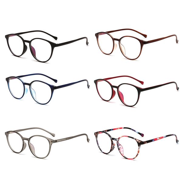 

round glasses frame lightweight myopia optical glasses frame for men women hsj88, White;black
