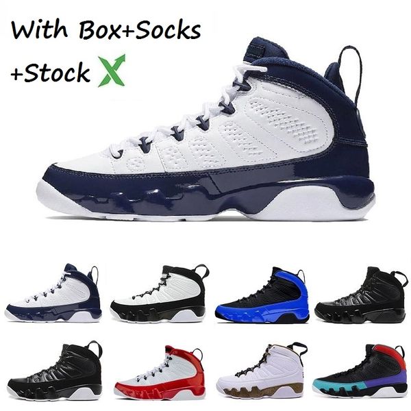 

stock x 9 ix basketball shoes for men j9 red black blue white bred dream it do it statue unc gym red 9s retro sneakers