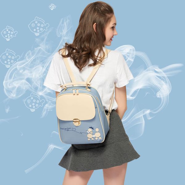 

women's bag new trendy female student fashion school bag korean