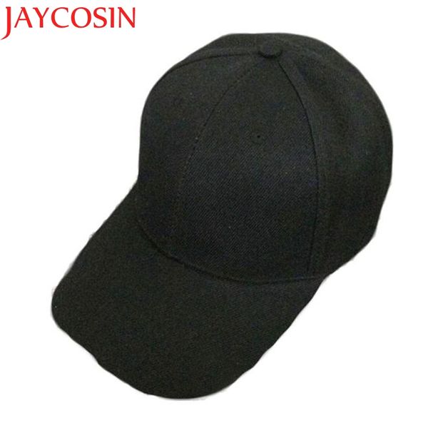 

jaycosin summer women solid color baseball cap snapback hat new, Blue;gray