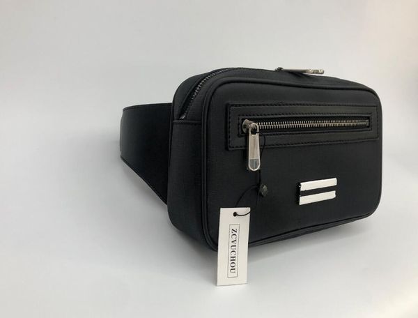 

designer men women leather sport runner fanny pack belly waist bag bum fitness running belt jogging pouch back grid bags